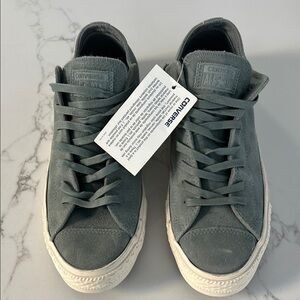 Converse Men's Gray suede All Star Sneakers.Sz9.